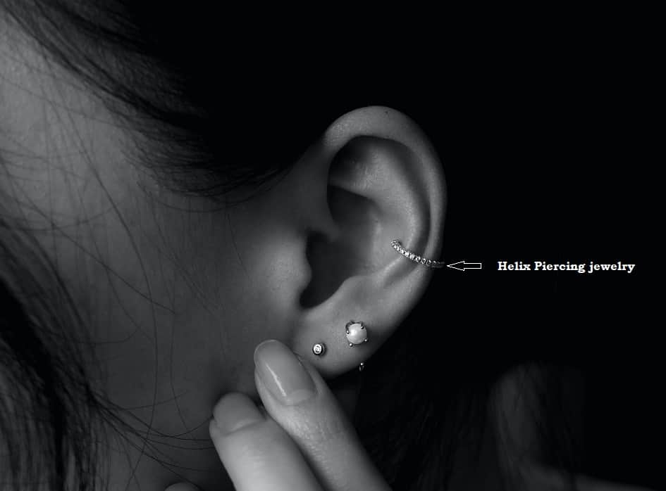Helix Piercing jewelry