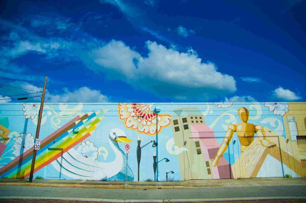 Explore the Mills 50 District for Murals