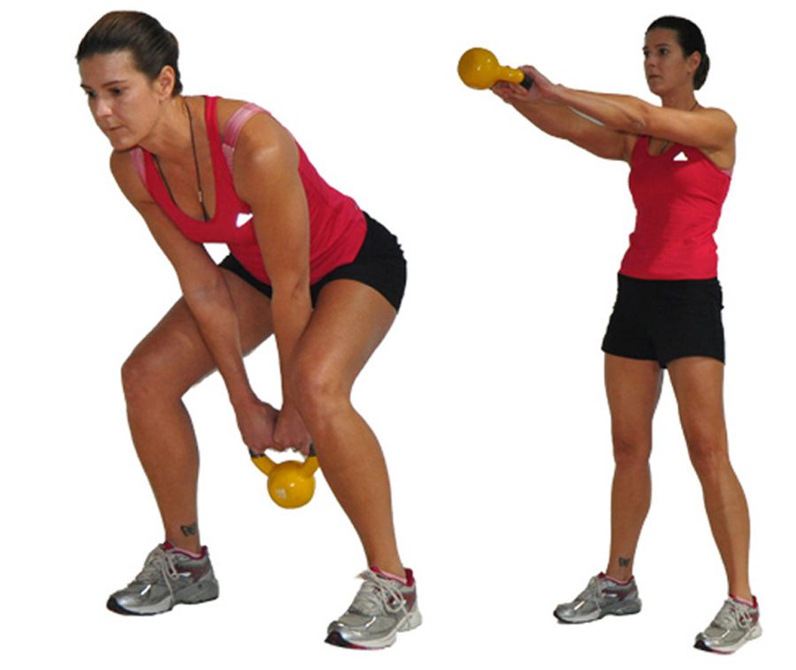 Kettlebell swing | Hamstring Exercises to Strengthen Your Leg
