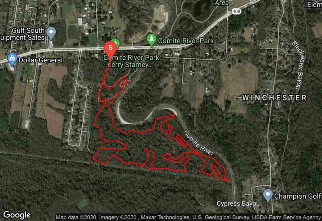 Comite Park Trails